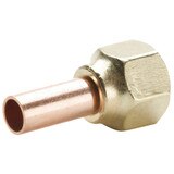 Flare to Tube Stem - Flare Adapter - Brass 45 Flare Fittings